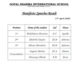 Manifesto Speeches 2026-27